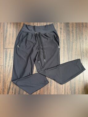 Old Navy Black Performance Joggers with Zipper Pockets